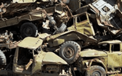 Detecting Explosive Material in Military Scrap Metal