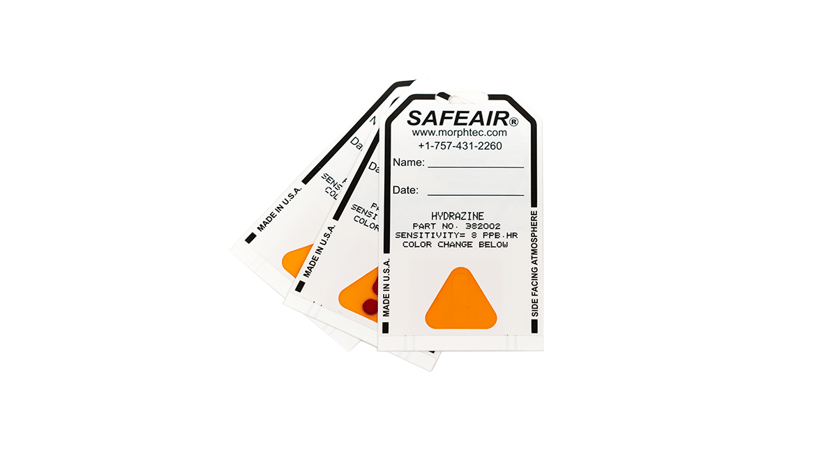 Hydrazine-SafeAir-Badges