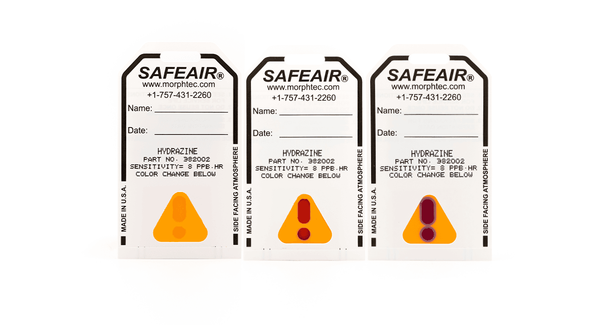 Hydrazine-SafeAir-Badges