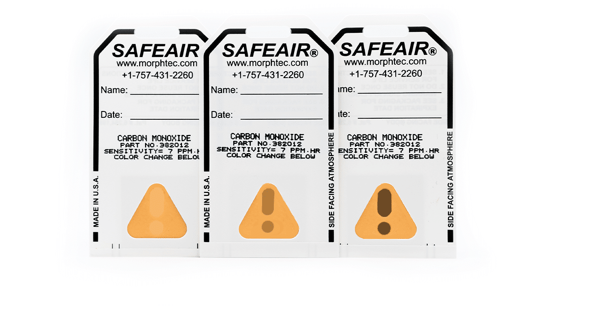 Carbon-Monoxide-SafeAir-badges Morphix Technologies Safeair