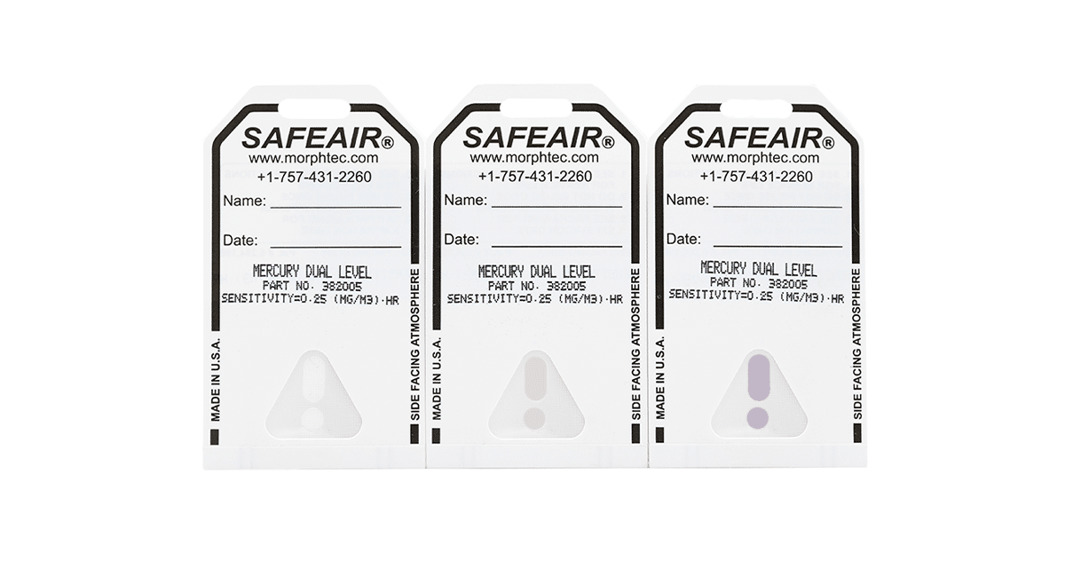 Badge SafeAir Mercury de Morphix Technologies - 50 par paquet