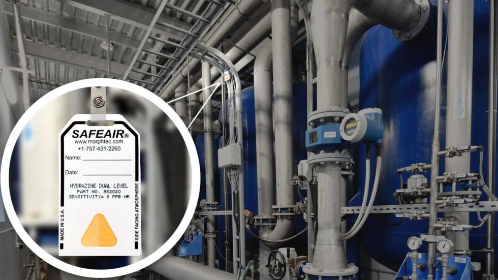 Hydrazine Chemical Detection Badges | Morphix Technologies