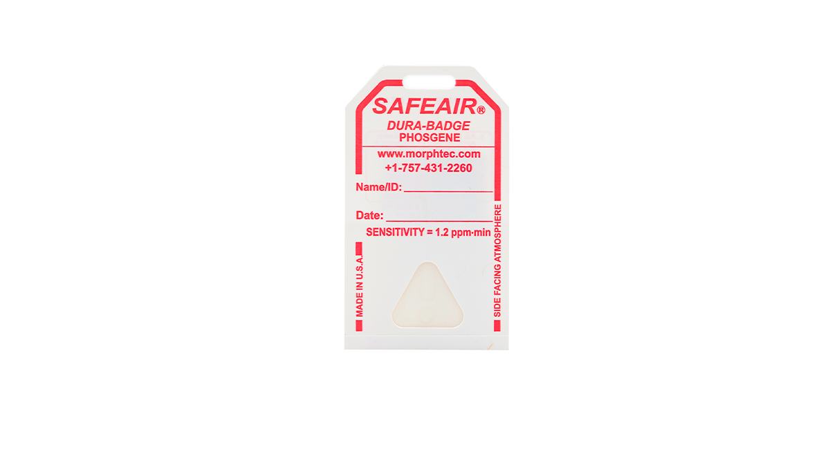 SafeAir Phosgene Color Comparator Accessory Morphix Part # 383016 
